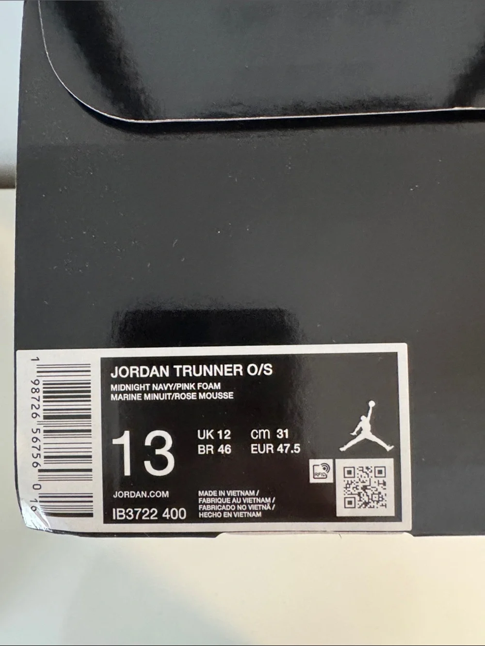 New JORDAN TRUNNER O/S Men’s Size 13